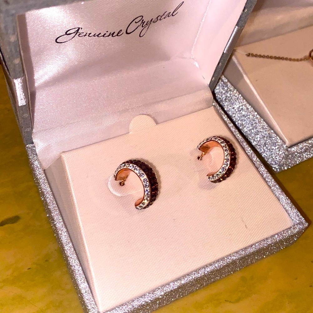 Genuine Crystal Earrings